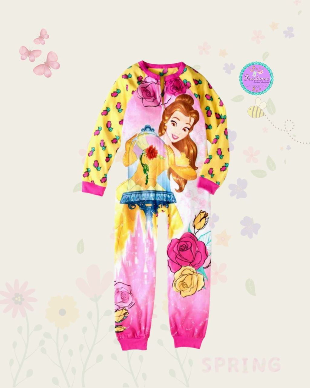 PIJAMA ENTERIZO DE LA BELLA