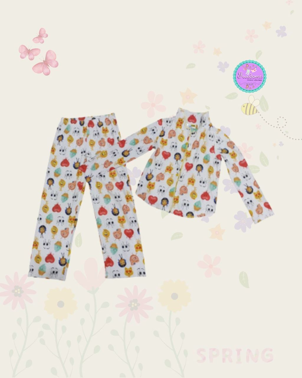 PIJAMA DE NIÑA EMOY