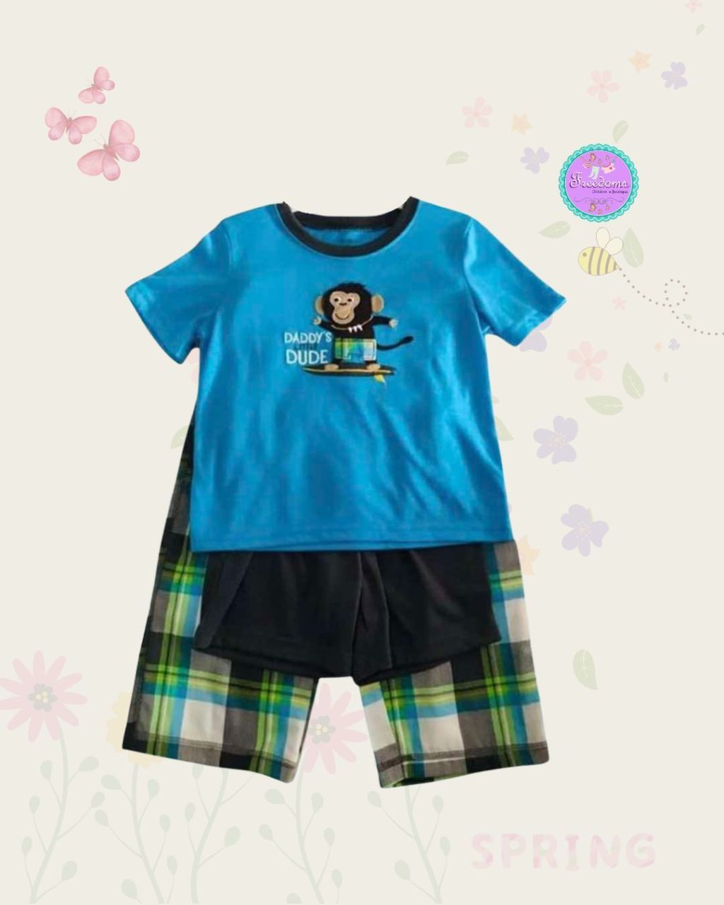 PIJAMA DE NIÑO X 3 PIESAS