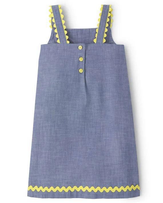 VESTIDO DE NIÑA CHAMBRAY