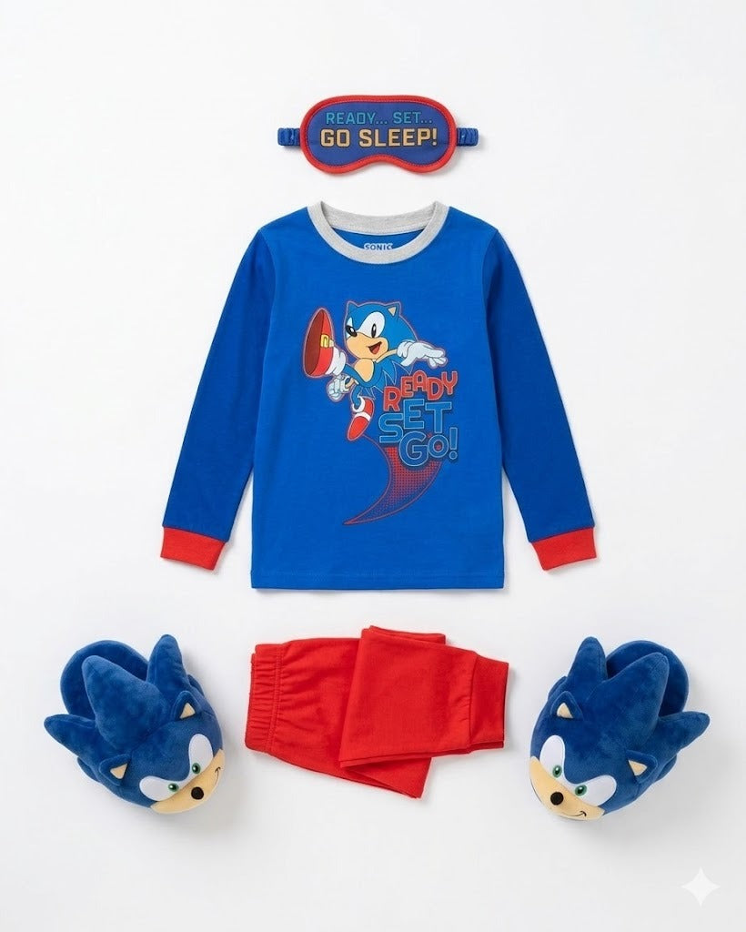 PIJAMA DE NIÑO SONIC