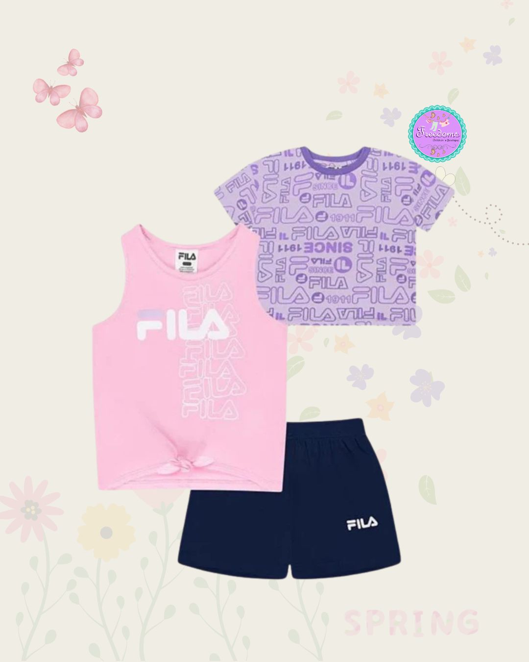 CONJUNTO DE NIÑA DEPORTIVOS x 3 PIEZAS