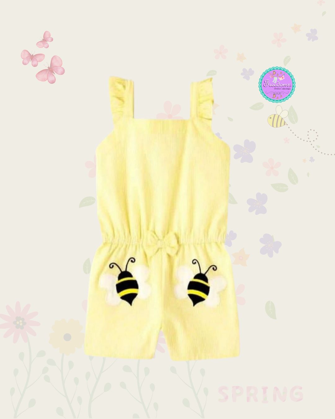 ENTERIZO BORDADO DE ABEJA