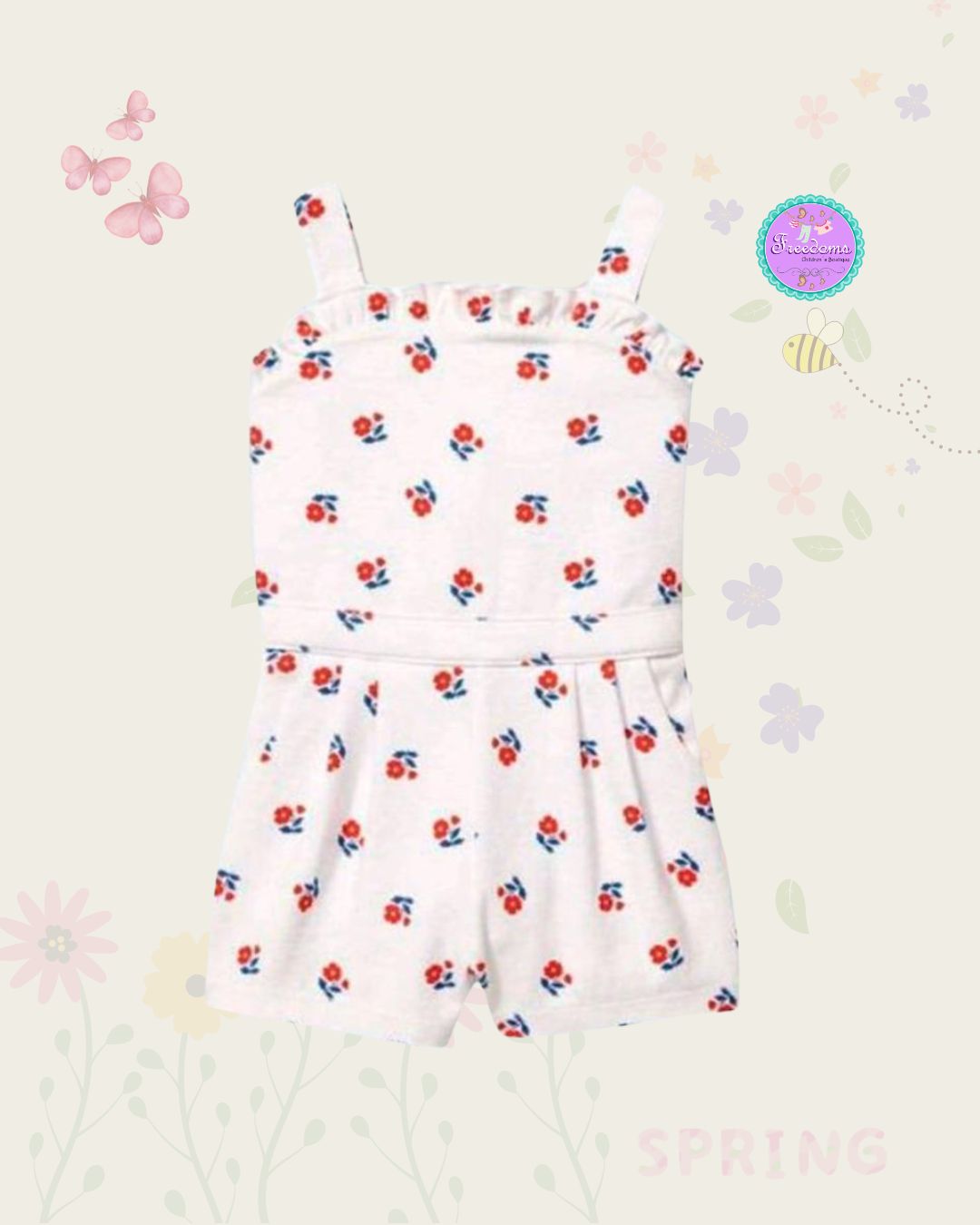 ENTERIZO ESTAMPADO DE FLORES