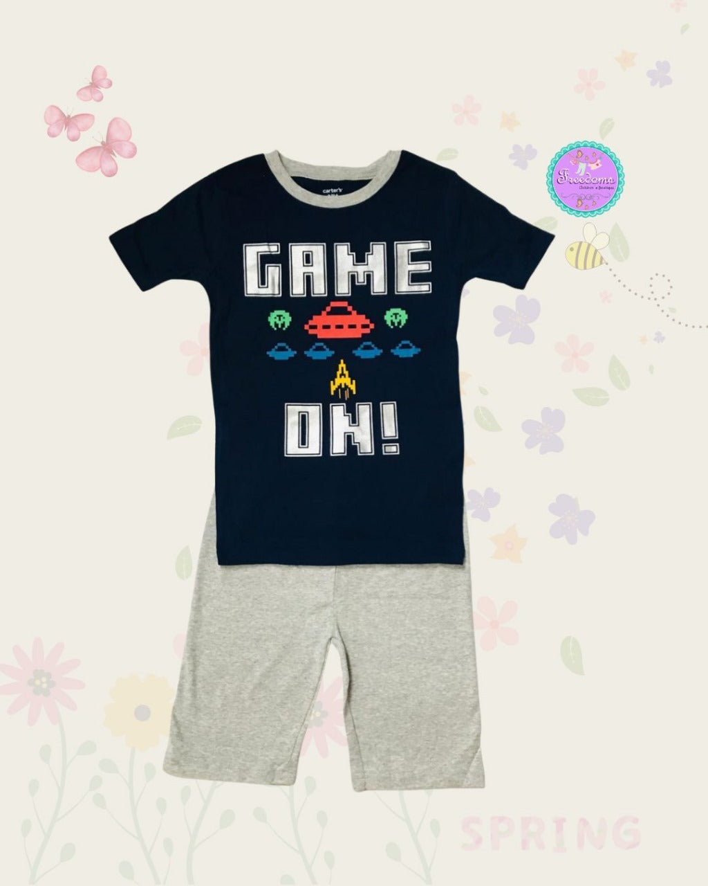 PIJAMA DE NIÑO GAME OVER