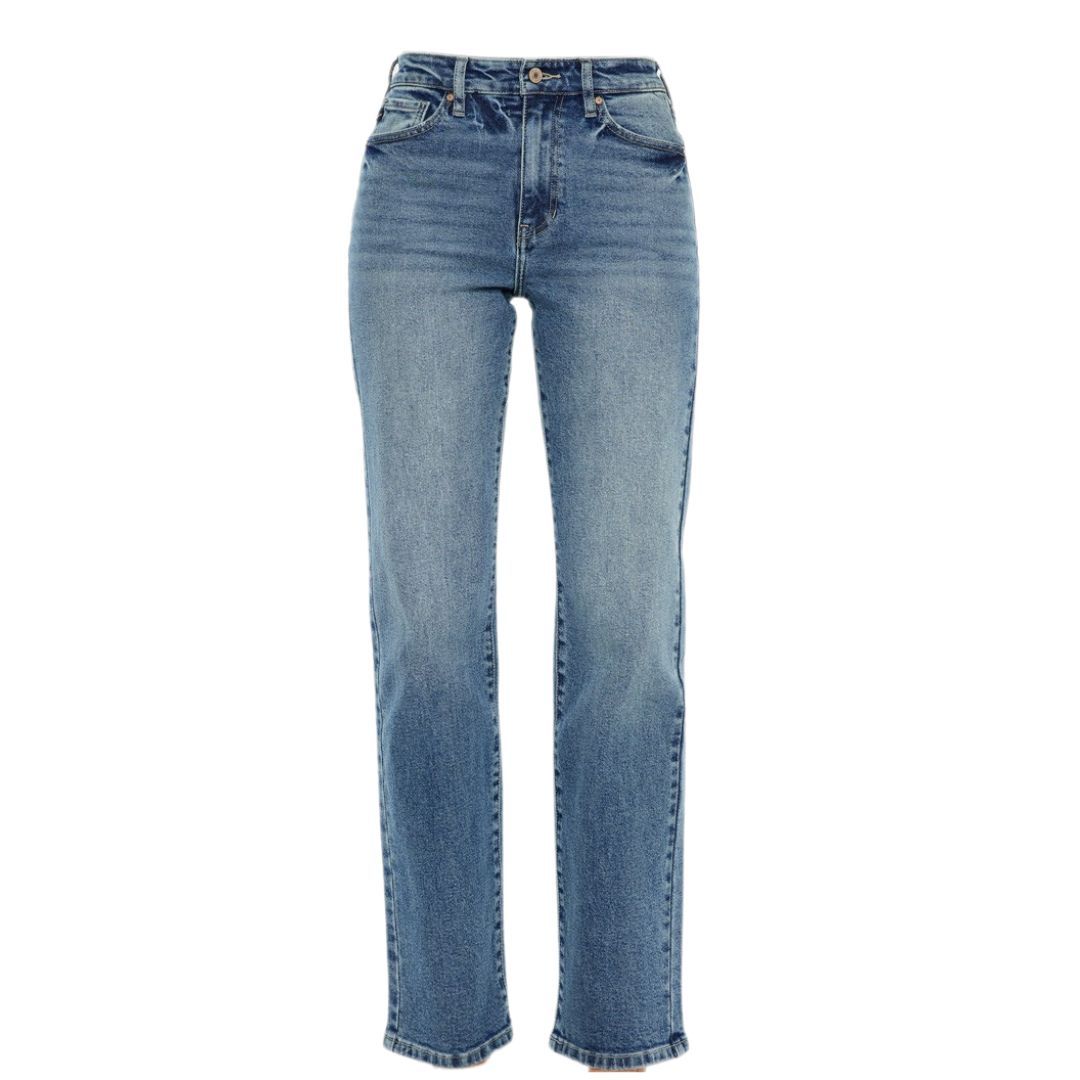 JEANS KAN CAN TIRO ALTO BOTA RECTA