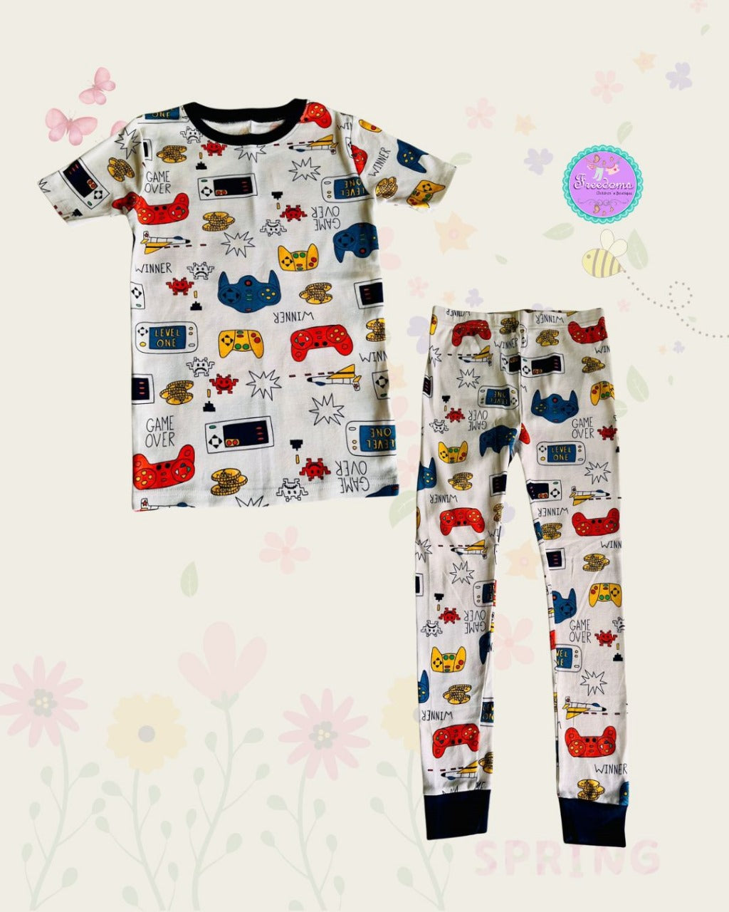 PIJAMA DE NIÑO GAME OVER