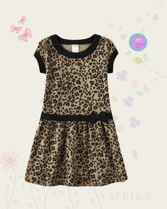 VESTIDO DE NIÑA ANIMAL PRINT