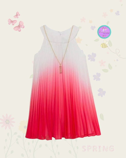 VESTIDO DE NIÑA PLIZADO