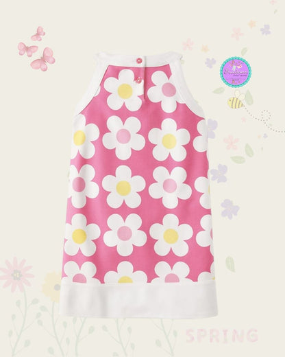 VESTIDO DE NIÑA ESTAMPADO FLORAL