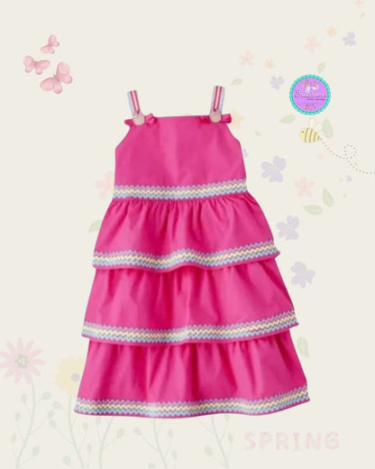 VESTIDO DE NIÑA ESTAMPADO HELADOS
