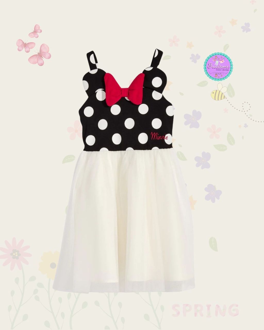 VESTIDO DE NIÑA MINI MOUSE