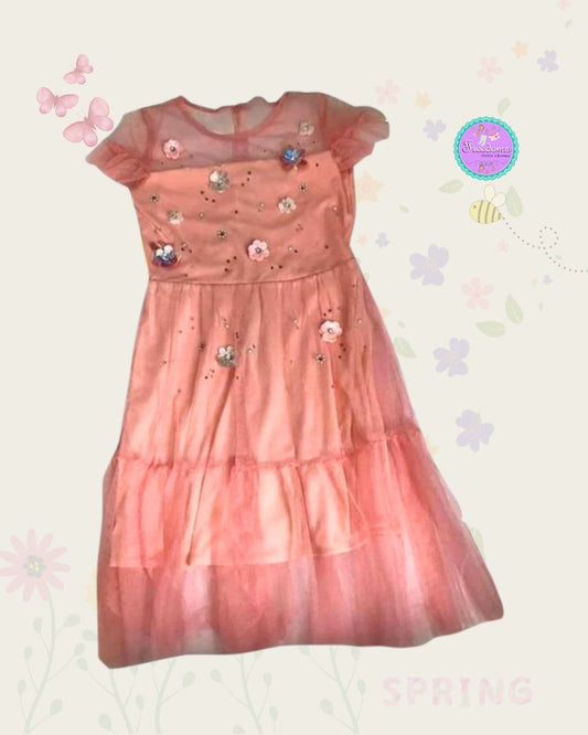 VESTIDO DE NIÑA FLORAL