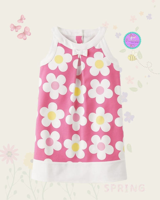 VESTIDO DE NIÑA ESTAMPADO FLORAL