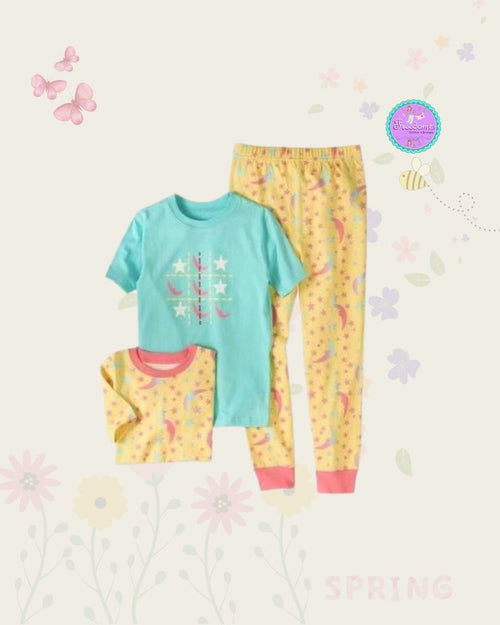PIJAMA DE NIÑA X 3 PIESAS