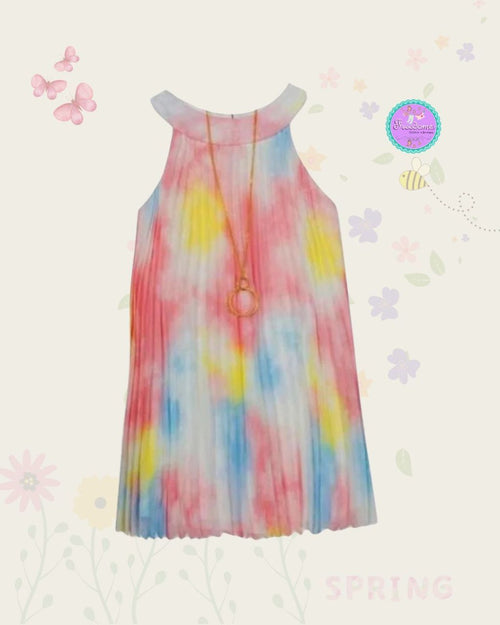 VESTIDO DE NIÑA PLIZADO