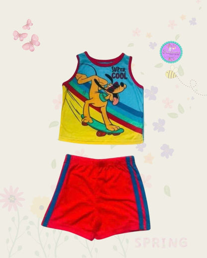 PIJAMA DE NIÑO X 3 PIEZAS MICKEY