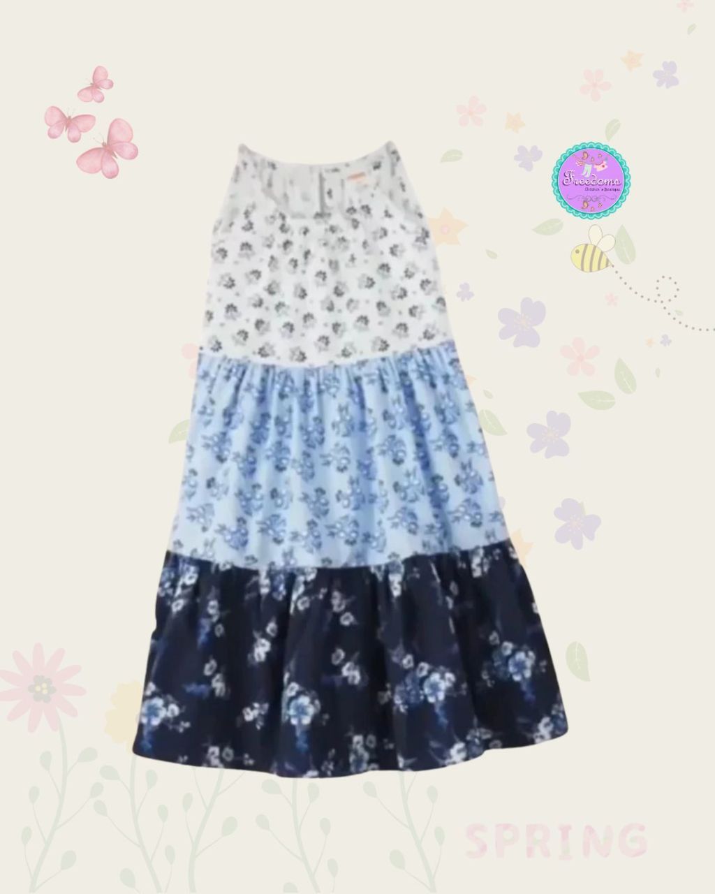 VESTIDO DE NIÑA ESTAMPADO