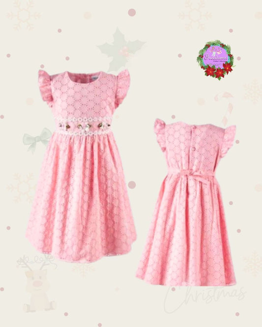 VESTIDO DE NIÑA OJALILLO