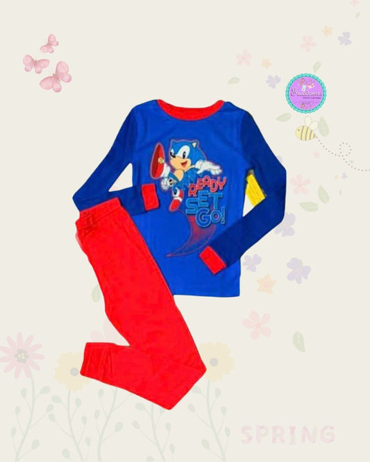 PIJAMA DE NIÑO SONIC
