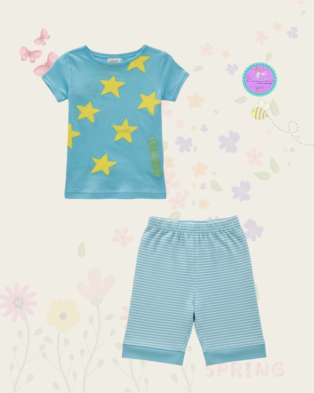 PIJAMA DE NIÑA X 3 PIESAS