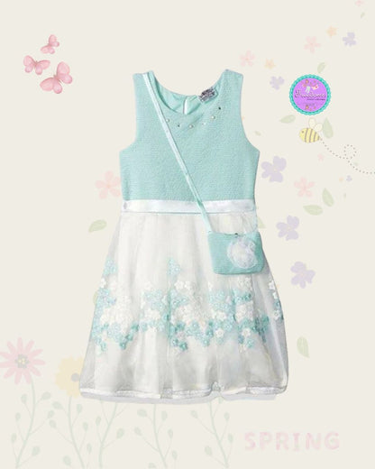 VESTIDO DE NIÑA ORGANZA