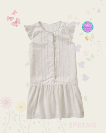 VESTIDO DE NIÑA BLANCO