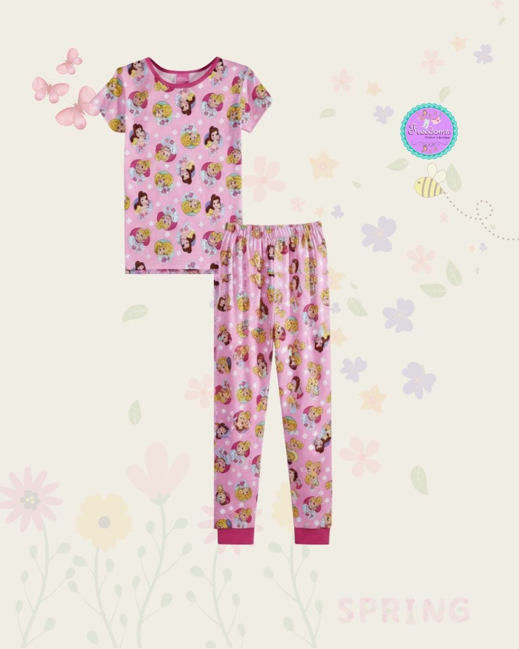 PIJAMA DE NIÑA LA PRINCESAS