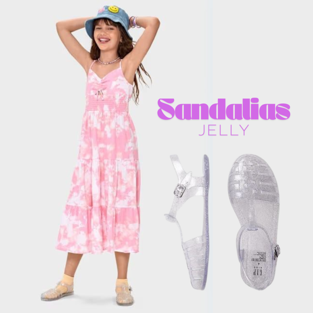 Sandalias Jelly Transparentes