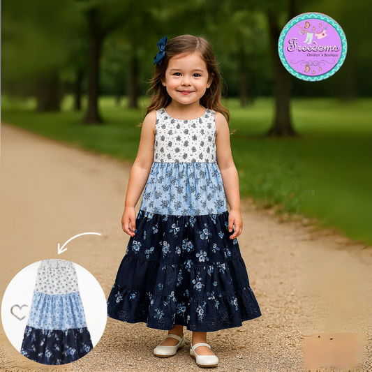 VESTIDO DE NIÑA ESTAMPADO