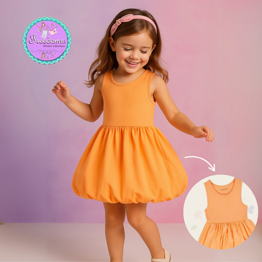 VESTIDO DE DISEÑO GLOBO