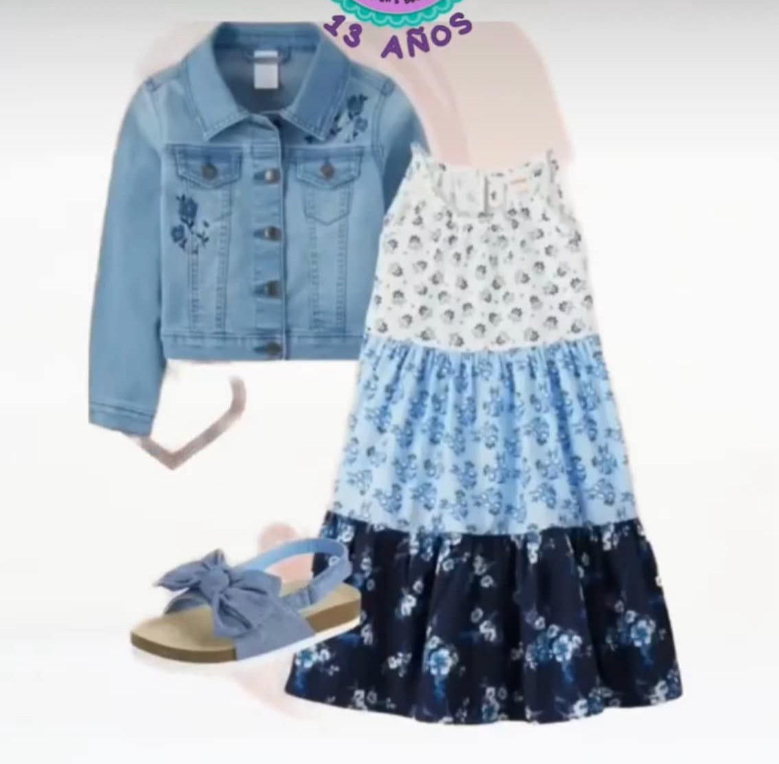 VESTIDO DE NIÑA ESTAMPADO