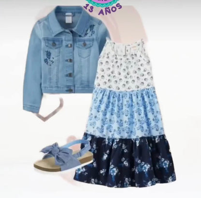 VESTIDO DE NIÑA ESTAMPADO