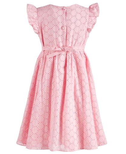 VESTIDO DE NIÑA OJALILLO