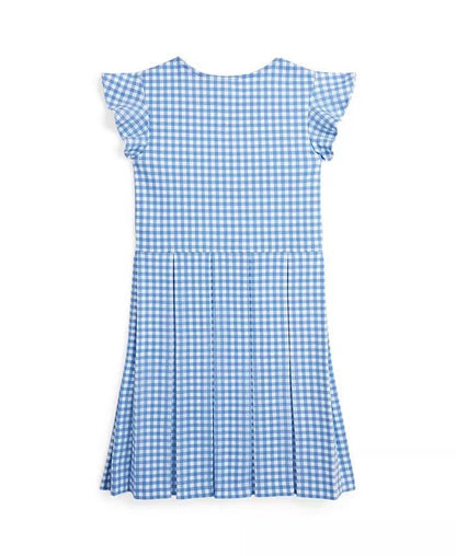VESTIDO DE NIÑA  RALPH LAUREN CUADROS GLINGLAM