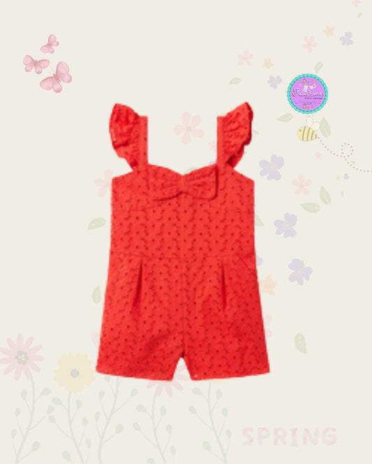 ENTERIZO ROJO DE  OJALILLO