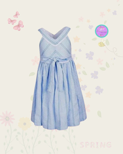 VESTIDO CELESTE MARINA