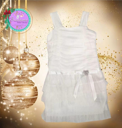 VESTIDO DE NIÑA BLANCO