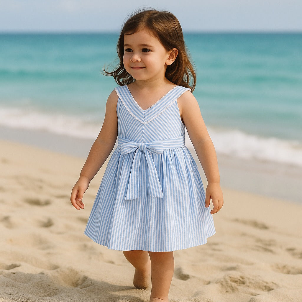 VESTIDO CELESTE MARINA