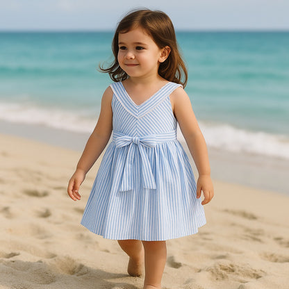 VESTIDO CELESTE MARINA